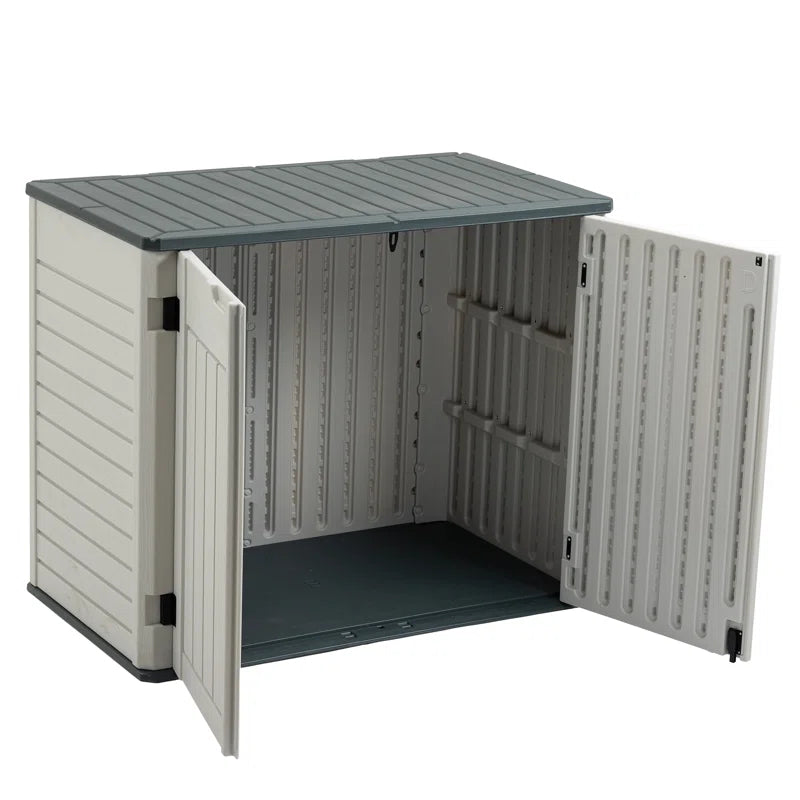 4.25 Ft. W X 2.4 Ft. D Resin Horizontal Storage Shed