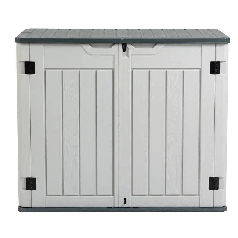 4.25 Ft. W X 2.4 Ft. D Resin Horizontal Storage Shed