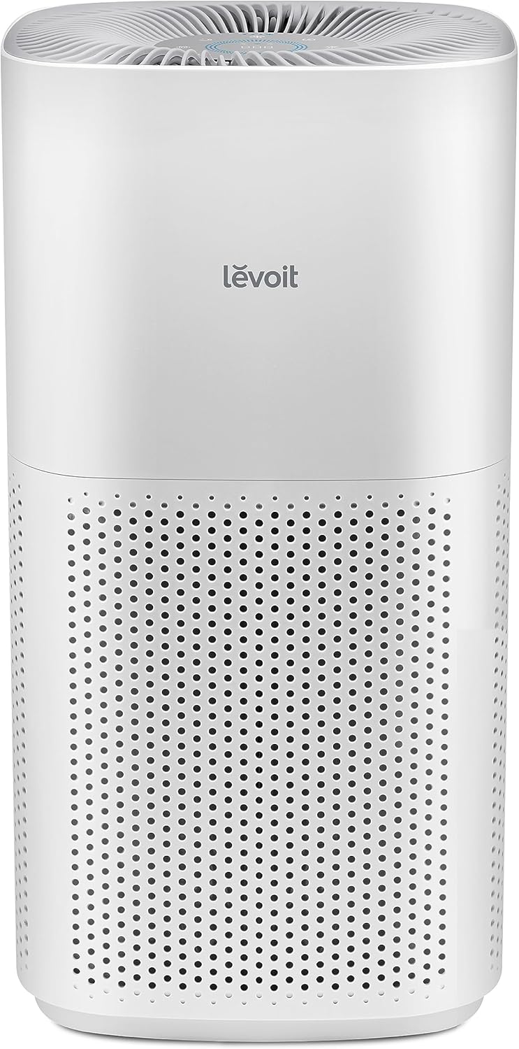 LEVOIT Smart Air Purifier for Home Large Room, Covers up to 147m², CADR 697m³/h, APP & Alexa Control, PM2.5 Air Monitor & Auto Mode, HEPA Filter Removes Allergens Pollen Dust Smoke Pet